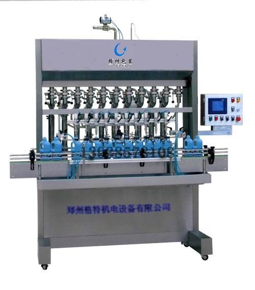 GT-ZSN-D型(8-10)活塞式粘稠液體灌裝機