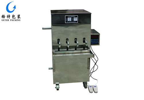 自動定量液體灌裝機GT-YD4型