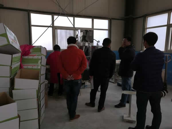 設(shè)備正常運(yùn)行客戶對(duì)設(shè)備及技術(shù)人員非常滿意