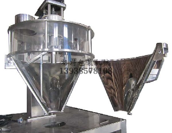 使用可開(kāi)啟透明料倉(cāng)的粉劑包裝機(jī)